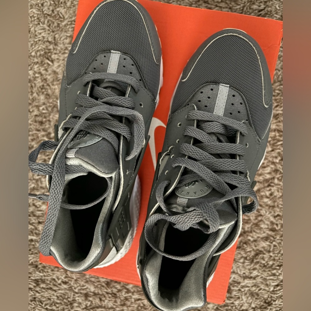 Gray, Nike, Huarache